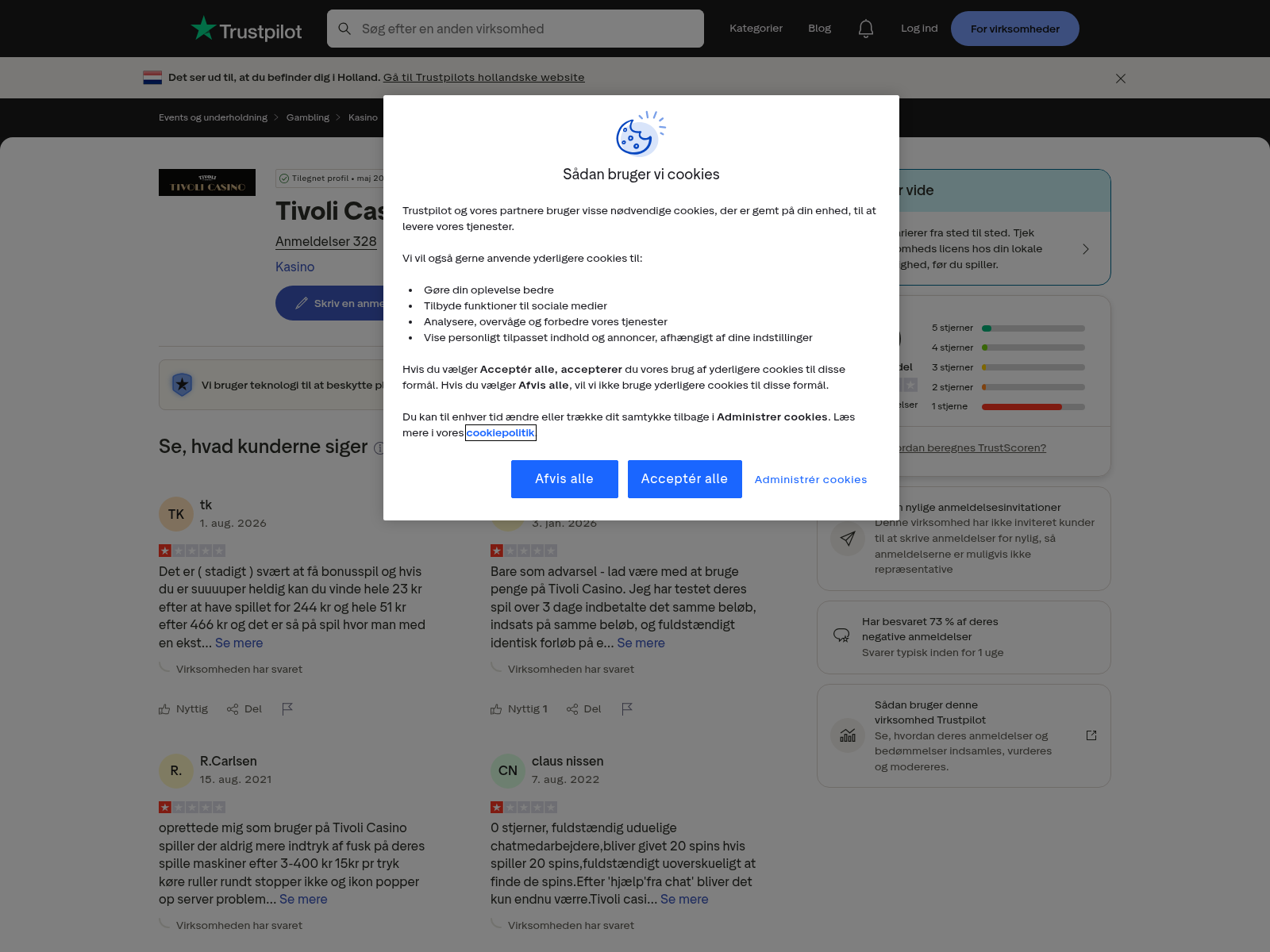 Capture af offentlig brugerfeedback